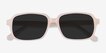 Opacity Beige AcetateSunglass Frames from EyeBuyDirect, Closed View