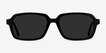 Opacity Black AcetateSunglass Frames from EyeBuyDirect, Front View