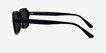Opacity Black AcetateSunglass Frames from EyeBuyDirect, Side View
