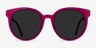 Lustre Pink AcetateSunglass Frames from EyeBuyDirect, Front View