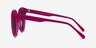 Lustre Pink AcetateSunglass Frames from EyeBuyDirect, Side View