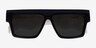 Starship Black White AcetateSunglass Frames from EyeBuyDirect, Closed View