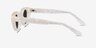 Galactic Beige AcetateSunglass Frames from EyeBuyDirect, Side View