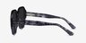 Florence Shiny Black Floral AcetateSunglass Frames from EyeBuyDirect, Side View
