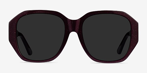 Florence Shiny Burgundy Acetate Sunglass Frames