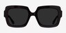 Sometime Brown AcetateSunglass Frames from EyeBuyDirect, Front View