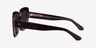 Sometime Brown AcetateSunglass Frames from EyeBuyDirect, Side View