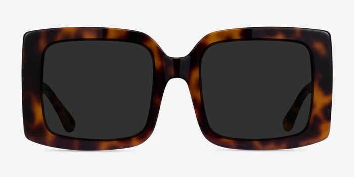 Nell Tortoise Acetate Sunglass Frames from EyeBuyDirect