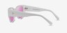 Myla White AcetateSunglass Frames from EyeBuyDirect, Side View