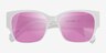Myla White AcetateSunglass Frames from EyeBuyDirect, Closed View
