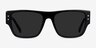 Espy Black AcetateSunglass Frames from EyeBuyDirect, Front View