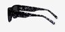 Espy Black AcetateSunglass Frames from EyeBuyDirect, Side View