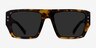 Rocco Tortoise AcetateSunglass Frames from EyeBuyDirect, Front View