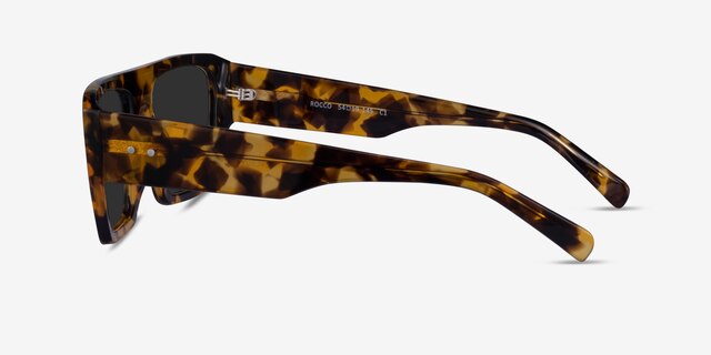 Rocco Tortoise AcetateSunglass Frames from EyeBuyDirect, Side View