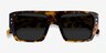 Rocco Tortoise AcetateSunglass Frames from EyeBuyDirect, Closed View