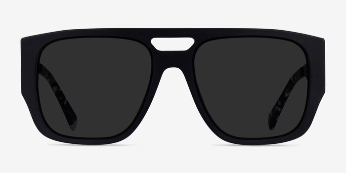 Cliff Matte Black Acetate Sunglass Frames from EyeBuyDirect