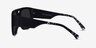 Cliff Matte Black AcetateSunglass Frames from EyeBuyDirect, Side View