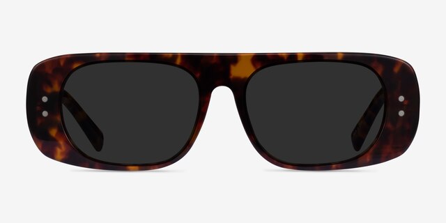 Eartha Tortoise AcetateSunglass Frames from EyeBuyDirect, Front View