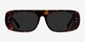 Eartha Tortoise AcetateSunglass Frames from EyeBuyDirect, Front View