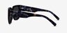 Selene Black Floral AcetateSunglass Frames from EyeBuyDirect, Side View
