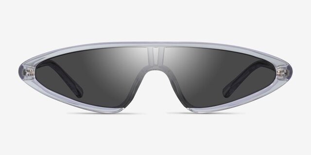 Sonic Clear PlasticSunglass Frames from EyeBuyDirect, Front View