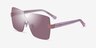 Archytas Pink AcetateSunglass Frames from EyeBuyDirect, Angle View