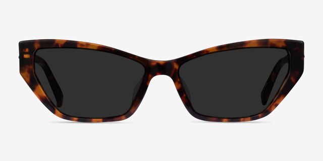 Hera Brown Tortoise AcetateSunglass Frames from EyeBuyDirect, Front View