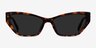 Hera Brown Tortoise AcetateSunglass Frames from EyeBuyDirect, Front View