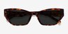 Hera Brown Tortoise AcetateSunglass Frames from EyeBuyDirect, Closed View