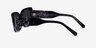 Rime Clear Black Floral AcetateSunglass Frames from EyeBuyDirect, Side View