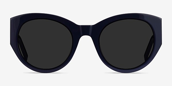 Gratia Navy Acetate Sunglass Frames