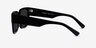Gladwell Black AcetateSunglass Frames from EyeBuyDirect, Side View