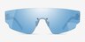 Cybernetic Blue Floral AcetateSunglass Frames from EyeBuyDirect, Front View