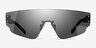 Cybernetic Black AcetateSunglass Frames from EyeBuyDirect, Front View