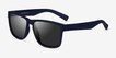 Tide Navy Gray PlasticSunglass Frames from EyeBuyDirect, Angle View