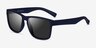 Tide Navy Gray PlasticSunglass Frames from EyeBuyDirect, Angle View
