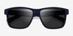 Tide Navy Gray PlasticSunglass Frames from EyeBuyDirect, Closed View