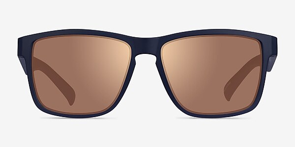 Still Navy Gold Plastic Sunglass Frames