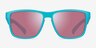 Current Aqua Pink PlasticSunglass Frames from EyeBuyDirect, Front View