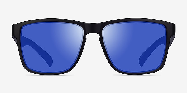 Tidal Black Blue Plastic Sunglass Frames