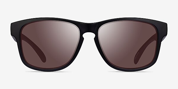 Flux Black Brown Plastic Sunglass Frames