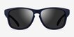 Crest Navy Gray PlasticSunglass Frames from EyeBuyDirect, Front View