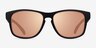 Float Black Gold PlasticSunglass Frames from EyeBuyDirect, Front View