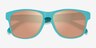 Ship Turquoise Gold PlasticSunglass Frames from EyeBuyDirect, Closed View