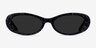 Perrin Black White AcetateSunglass Frames from EyeBuyDirect, Front View
