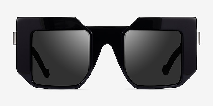 Virtua Black Acetate Sunglass Frames
