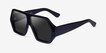 Boomtown Black AcetateSunglass Frames from EyeBuyDirect, Angle View