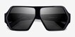 Boomtown Black AcetateSunglass Frames from EyeBuyDirect, Closed View