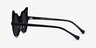 Chartreux Black AcetateSunglass Frames from EyeBuyDirect, Side View