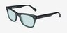 Kitt Crystal Green AcetateSunglass Frames from EyeBuyDirect, Angle View